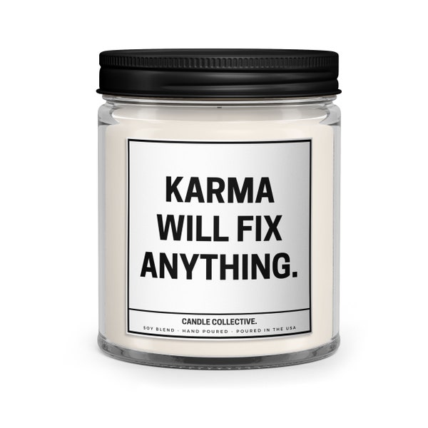 Karma Candle Etsy