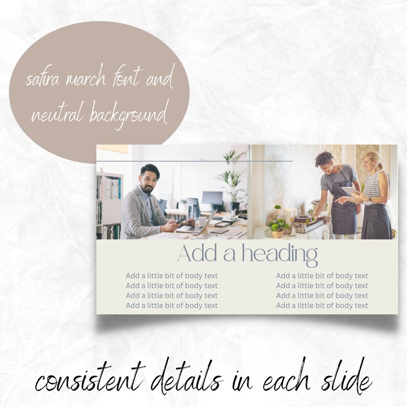 Canva Slide Deck Template for Presentations Etsy