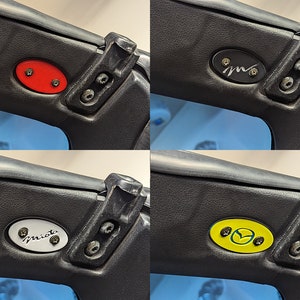 Miata '89-'05 Sun Visor Delete Blanks Pair (NA, NB) | Custom Colors | High Quality Finish | 3D Printed