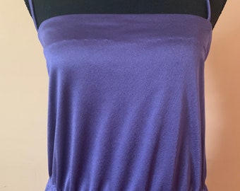 Vintage 70’s Purple Disco Dress Retro Dress Vintage Dress 70s Clothes