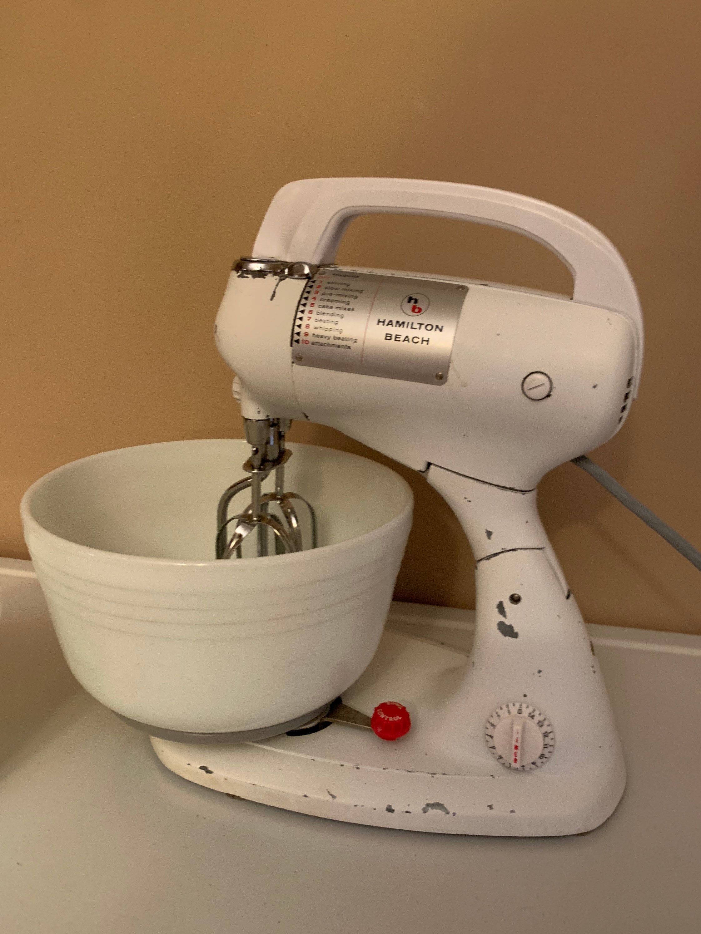 Vintage Hamilton Beach Stand Mixer Model K WORKS But Also Could Be Great  Display