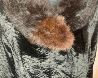 1960's Vintage Styled by Winter Short Coat MCM Jacket Womens Small Vintage Coat Vintage Fur Coat
