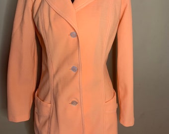 Koret of California Vintage Bell Bottom Flared Leg Pant Suit 1970s Womens Suit