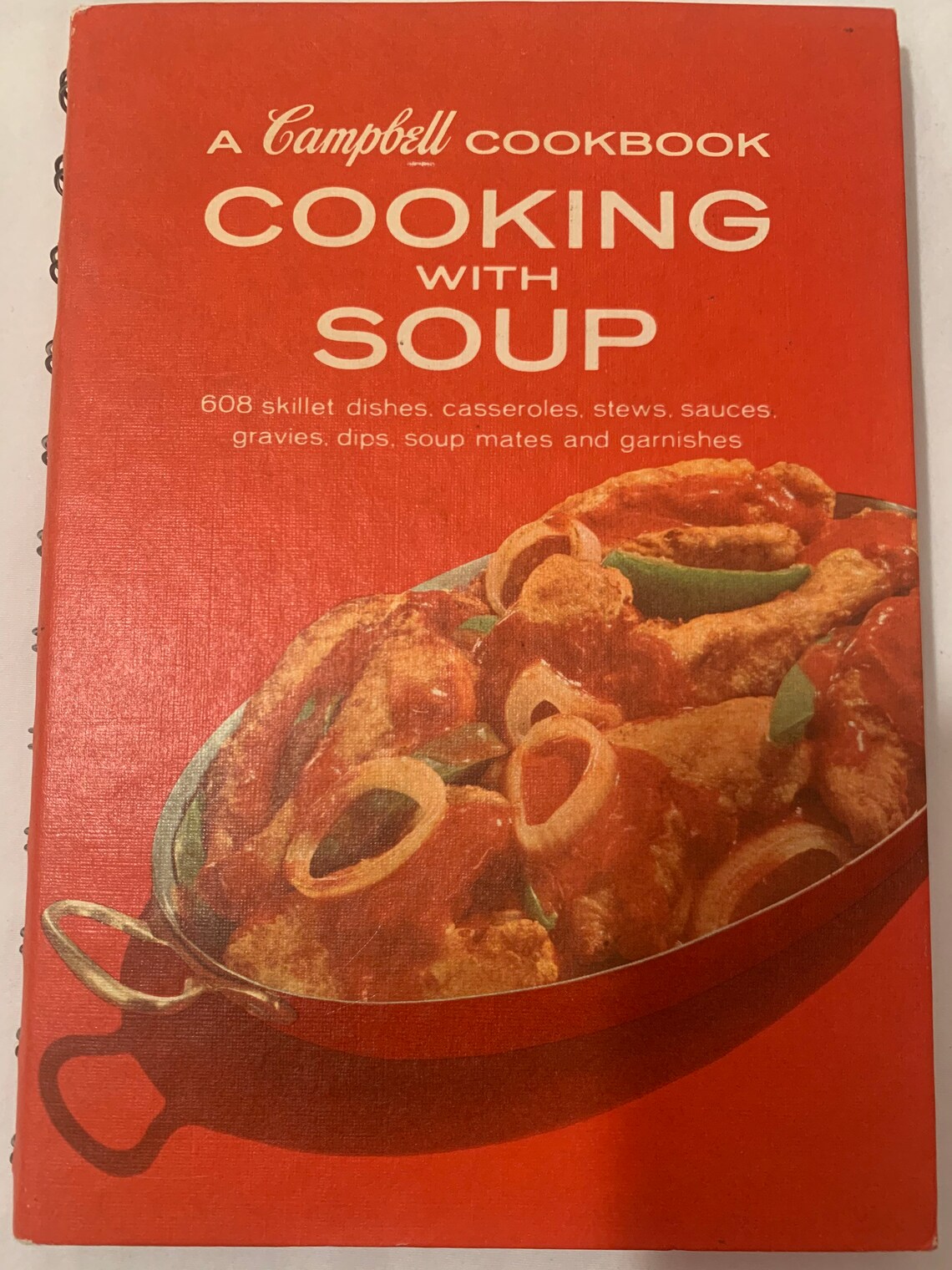Vintage Campbell Cookbook Cooking With Soup 1972 Collectible Etsy