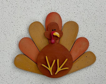 Turkey Interchangeable | Interchangeable Attachment | interchangeable Sign | Painted Wood Cutout | Welcome Sign | Interchangeable