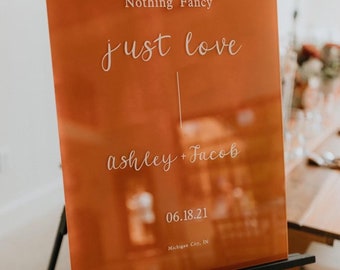 Wedding sign