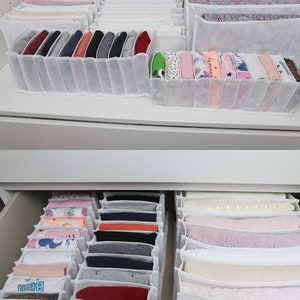 Organisateur De Tissu De Bebe Diviseur De Tiroir De Commode Etsy