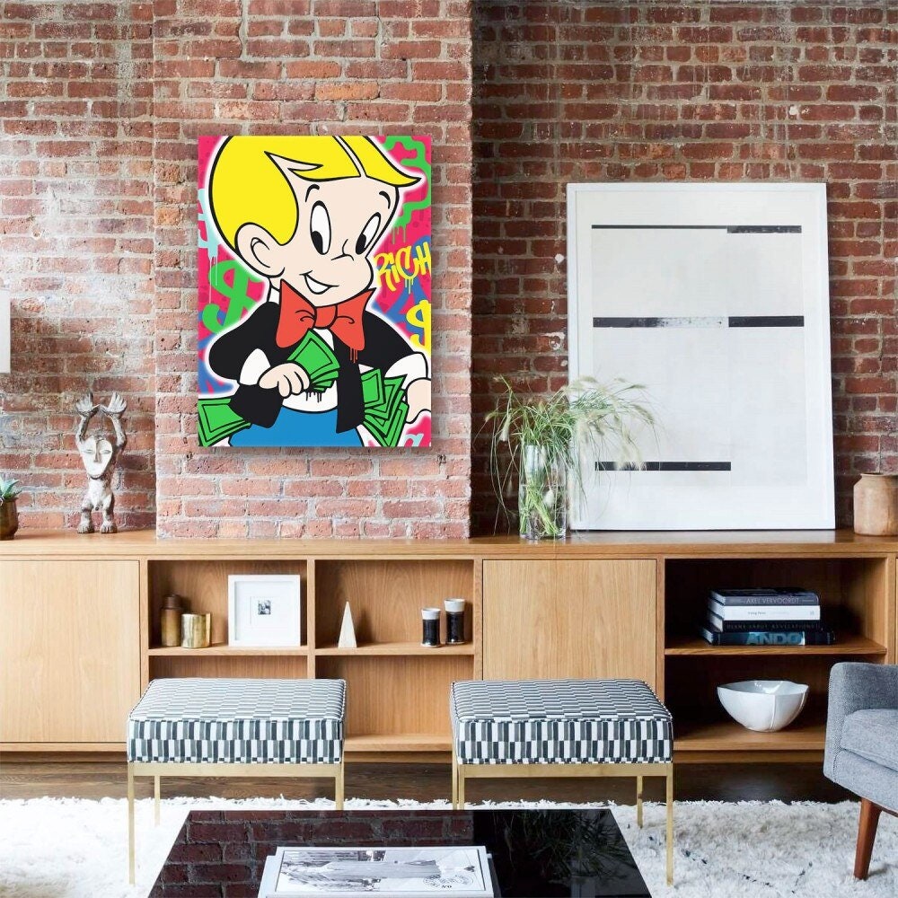 Buy LARGE 11X14 - Designer LV Monopoly Man - Glam Fashion Design - Urban Street  Art - Graffiti Wall Art Print - Room Decoration for Dorm, Office, Teens  Bedroom – Cool Gift –