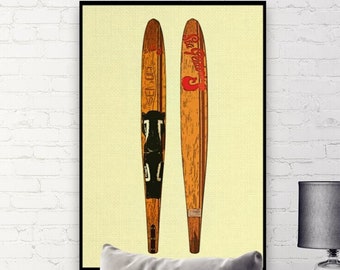 ANTIEKE WATERSKIS G (digitale download)