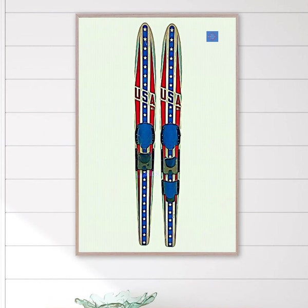 PATRIOTIC WATERSKIS (Digital Download)