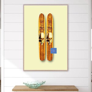 WOODEN WATERSKIS (D) (Digital Download)