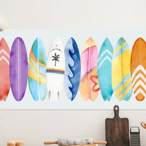 WATERCOLOR Surf Boards C (Digital Download)