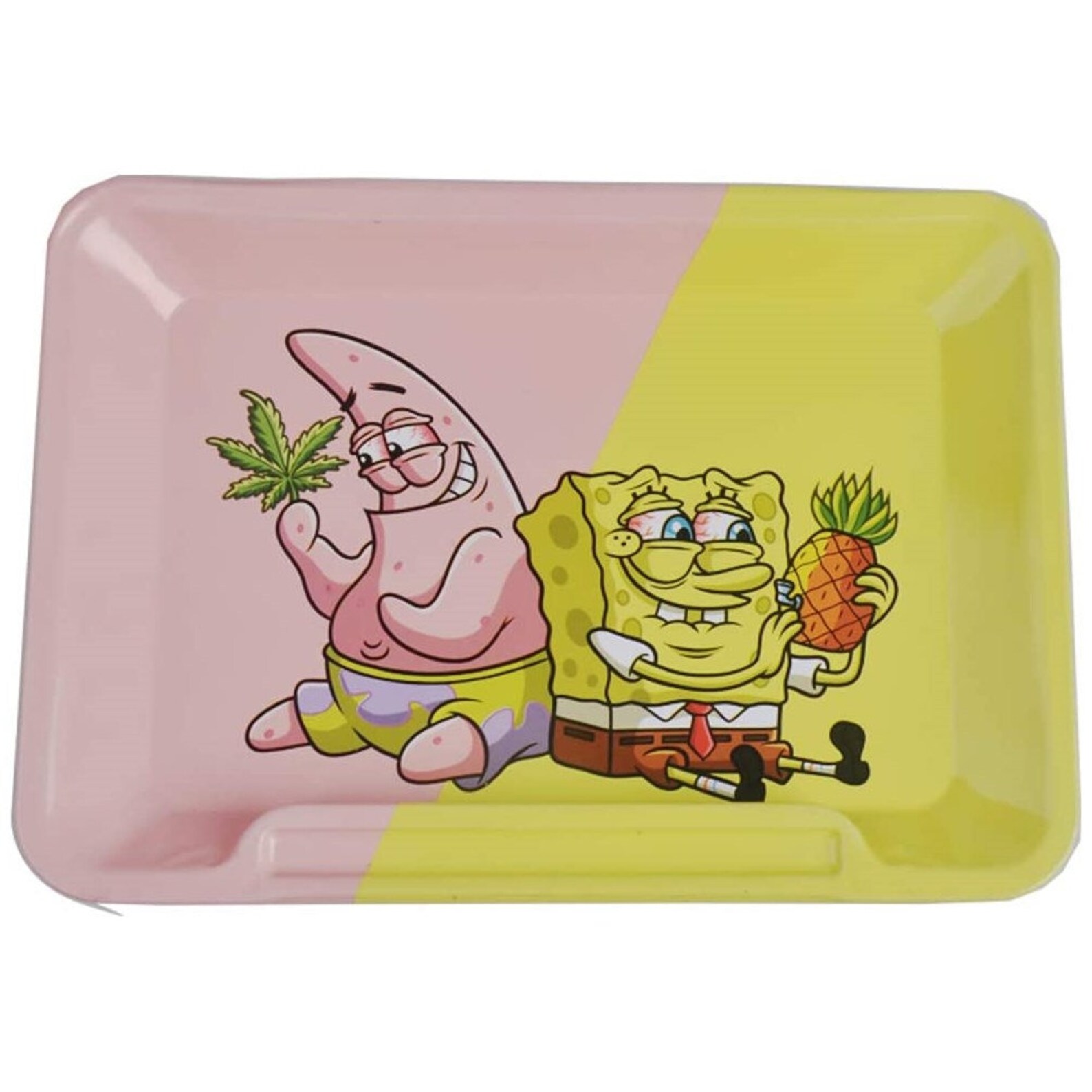SpongeBob & Patrick Rolling Tray by Wise Skies Etsy