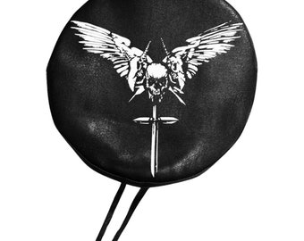 Punk Metal Goth Pleather Berets *MADE TO ORDER*