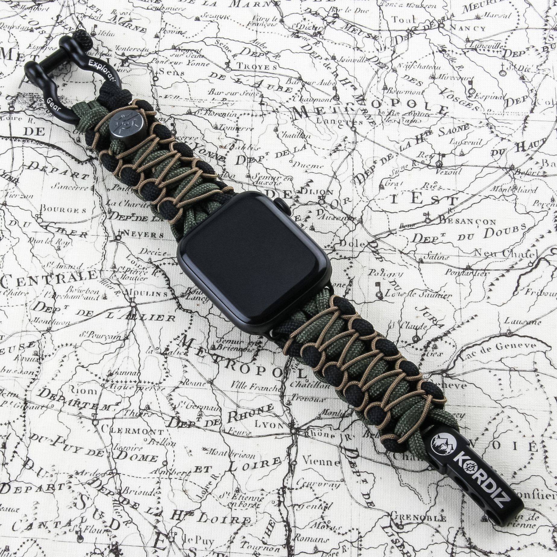 パラコード Apple Watch バンド | 49 mm 45 mm 44 mm 42 mm | コード 