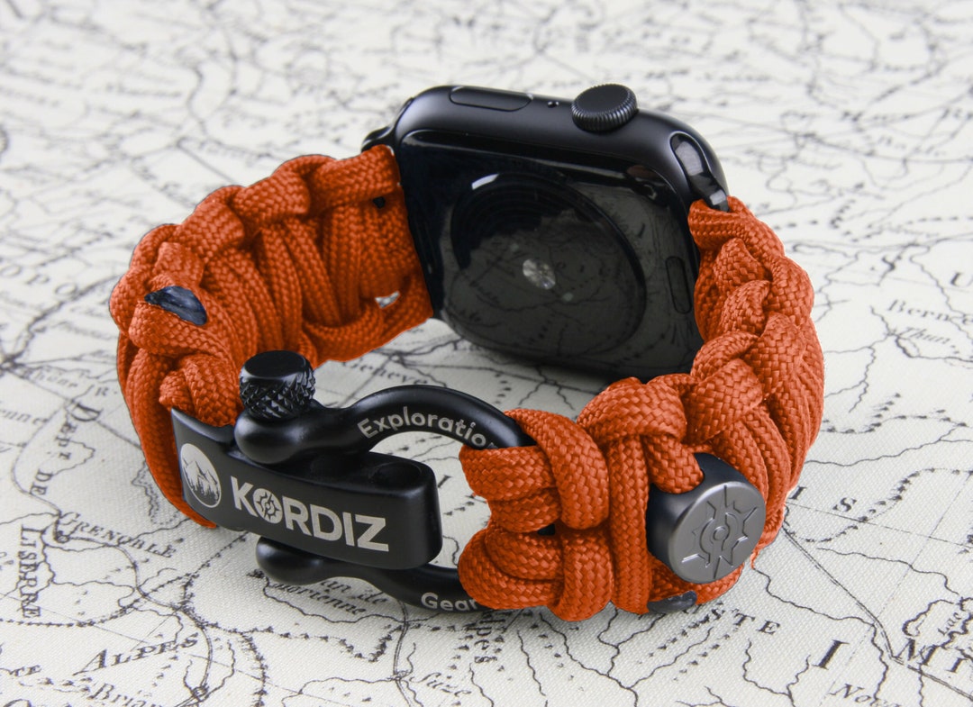 Paracord Apple Watch Band 49mm 46mm 45mm 44mm Cord Apple Watch Strap Series 101 SE2, Ultra