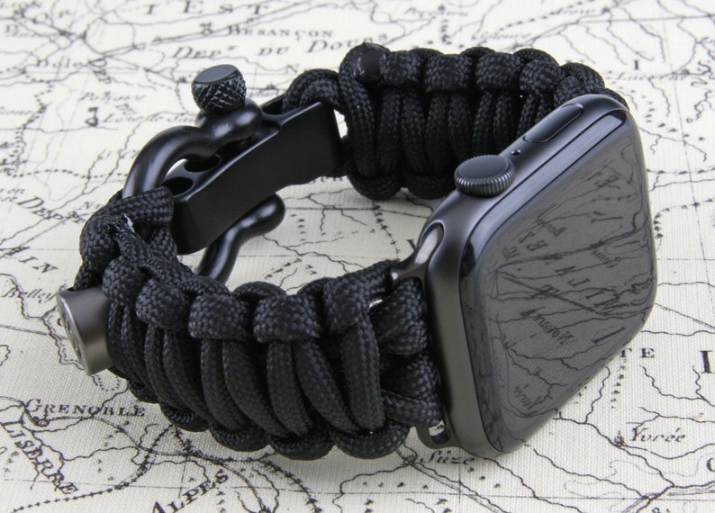 Paracord Apple Watch Band 49mm 45mm 44mm 42mm Cord Apple Etsy