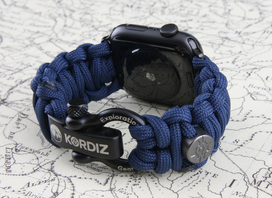 Paracord Apple Watch Band 49mm 45mm 44mm 42mm Cord Apple Watch Strap