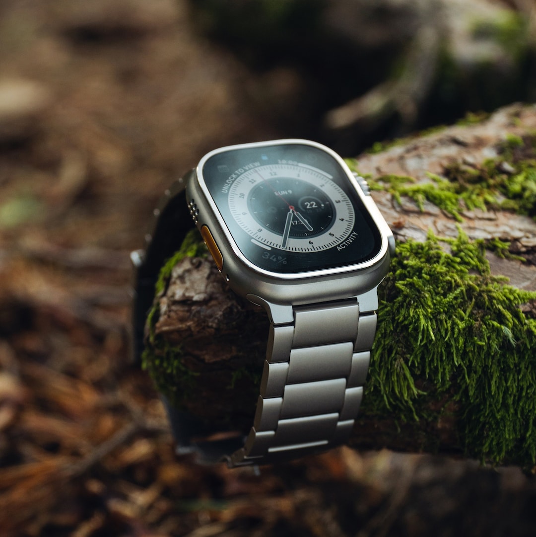 Titanium Band - 46mm/49mm | Black Hardware | NOMAD®