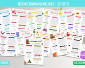 EDITABLE PTO Monthly Newsletter Template Bundle, Classroom Printable Handout Flyer Bundle, PTO Newsletter Bundle, School Events Handout