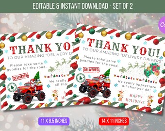Cartello snack per fattorini MODIFICABILE, cartello per fattorini, cartello di ringraziamento per fattorini, regalo per fattorini, download immediato