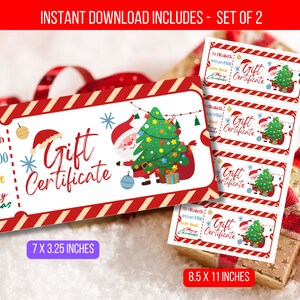 EDITABLE Gift Certificate Template Flyer, Gift Certificate, Gift item Digital Template Instant Download