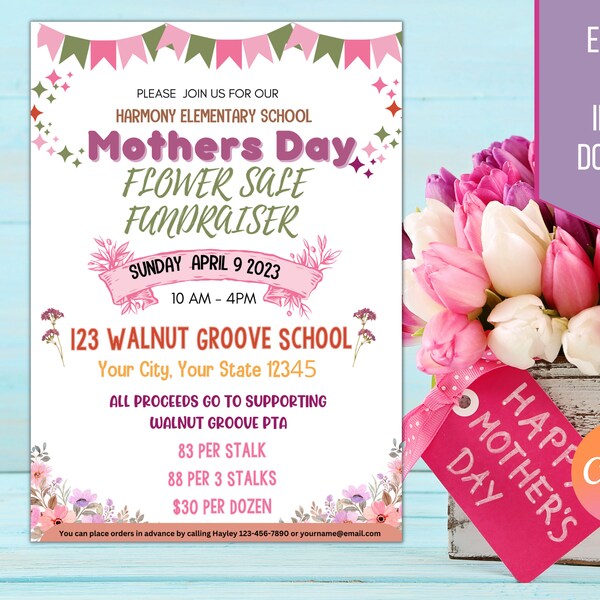 Mother's Day Poster Etsy