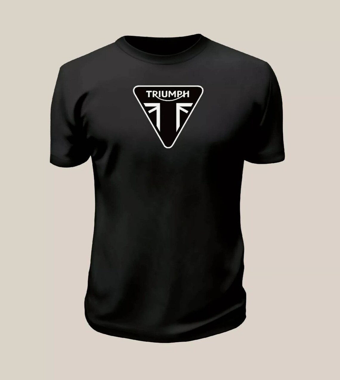 Classique Triumph Moto Biker Rétro T shirt Moto Moto Course Etsy