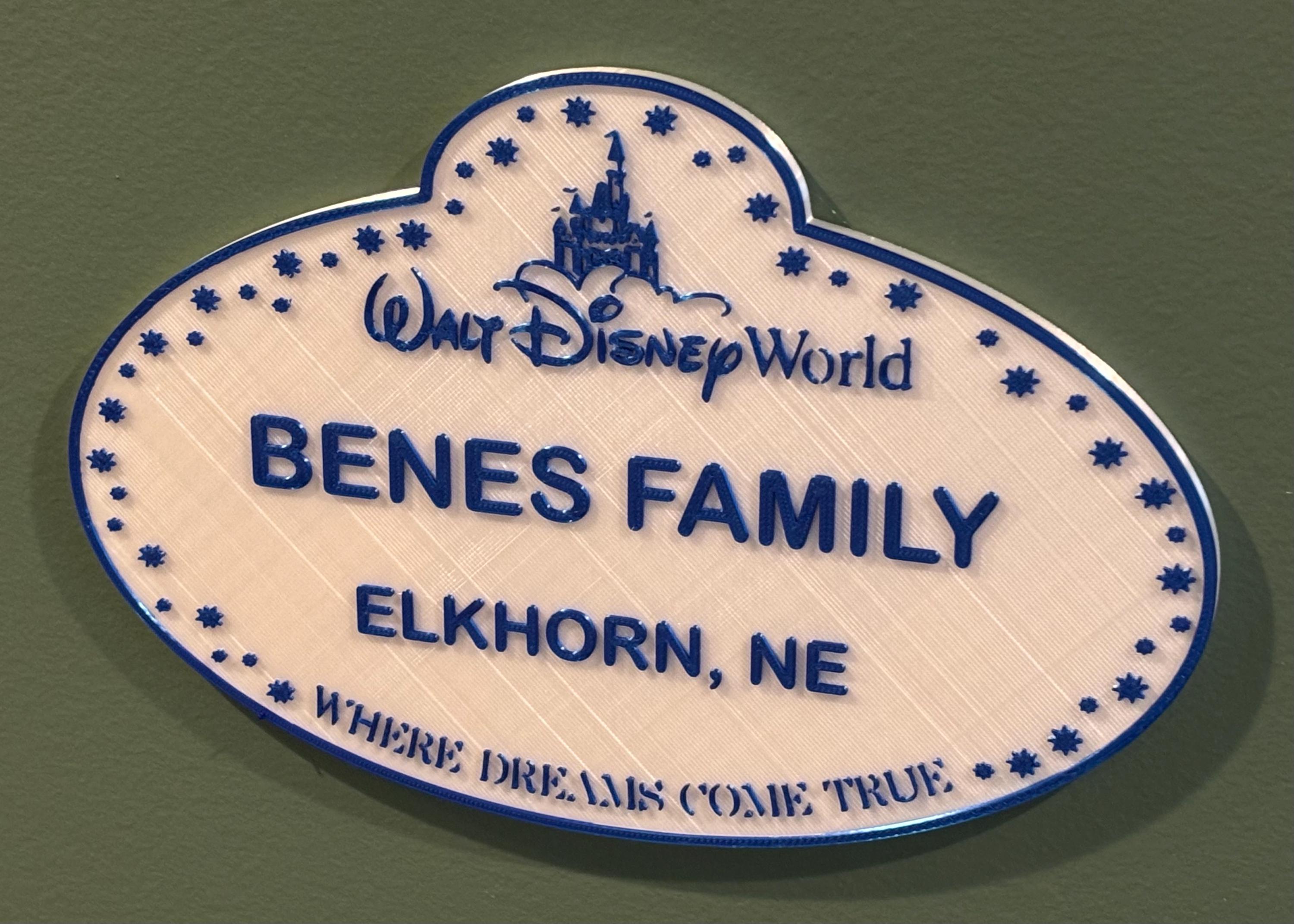 Cast Member Sign Customizable Disney Cast Member Sign - Etsy