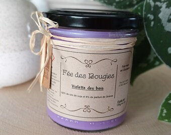 Bougie parfumée : Violettes des bois