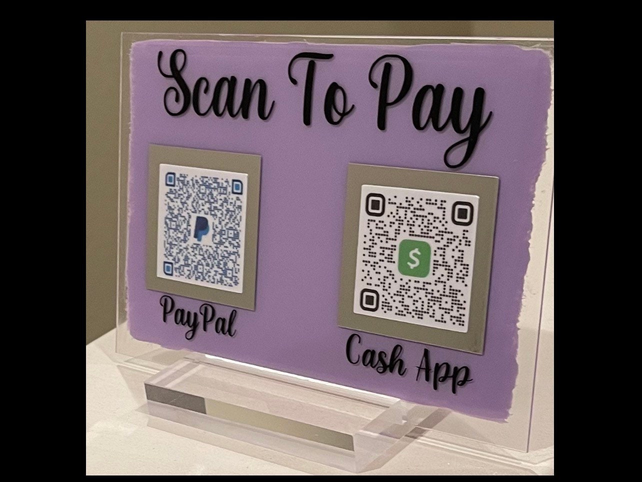 QR Code Signs | Business | Vendors | Pop Up Shops | Events | Weddings…