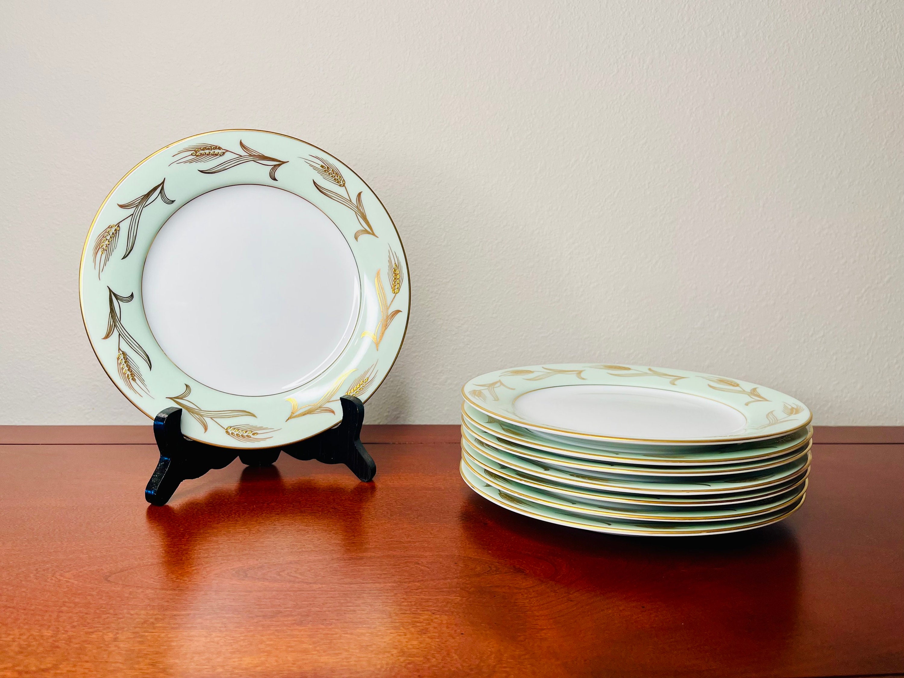 Vintage! Noritake China Japan Alice 5267 Salad Plates 7.5” - Set of 8