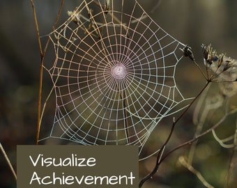 Hypnosis to Visualize Achievement - Natural Hypnotherapy - See Success - Instant Download