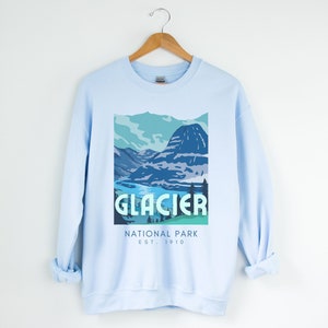Ember Glacier Park Crewneck Pullover