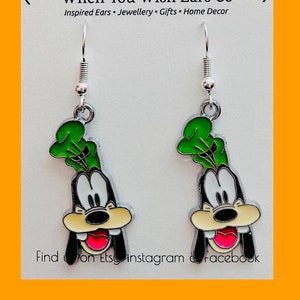 Goofy earrings discount