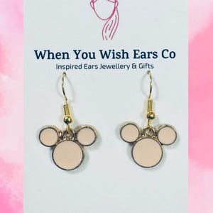 Simple Mickey Mouse earrings, minimalist Mickey earrings, Minnie Mouse earrings, gifts for her, Mickey jewellery, Disney Valentine’s Day