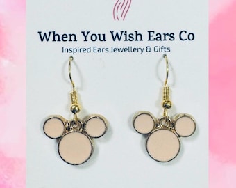 Simple Mickey Mouse earrings, minimalist Mickey earrings, Minnie Mouse earrings, gifts for her, Mickey jewellery, Disney Valentine’s Day