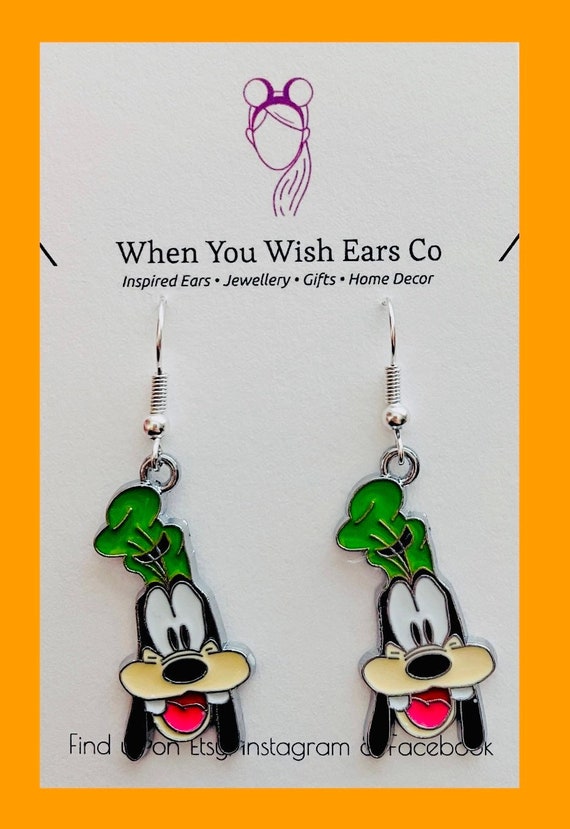 Goofy earrings on sale