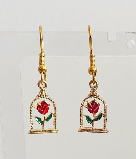 Beauty and the store beast earring