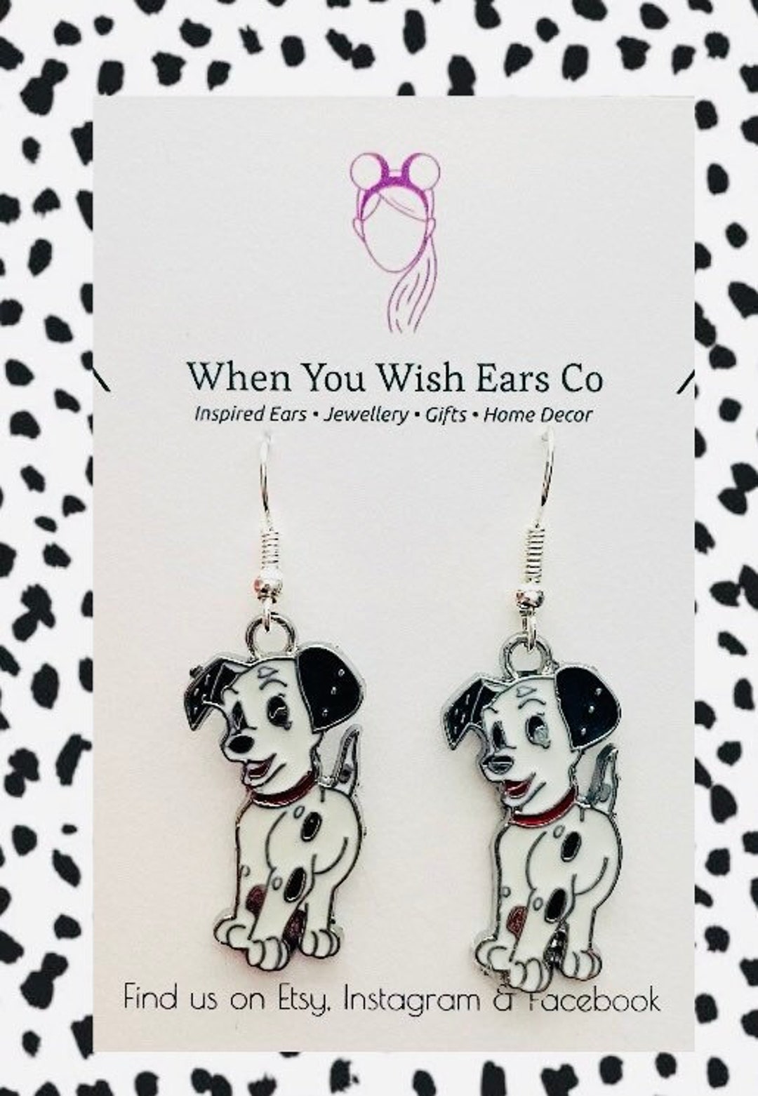 101 dalmatians earrings deals