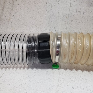 Quick connect 2.5 and 4 inch hoses