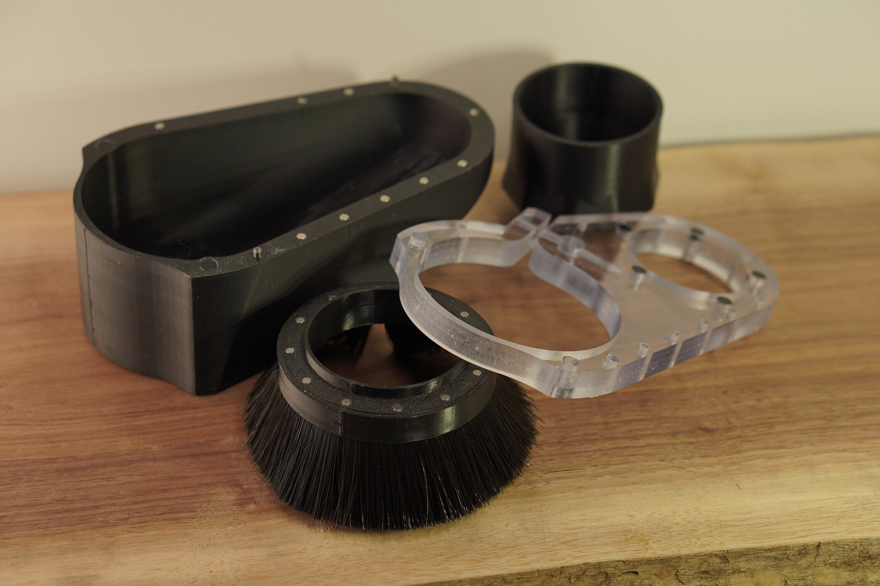 Dust Collector Boot Nighthawk Dust Boot for 80mm Spindle With 2.5 Dust Collection. V2 - Etsy