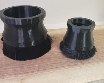 Brush attachment to clean table.