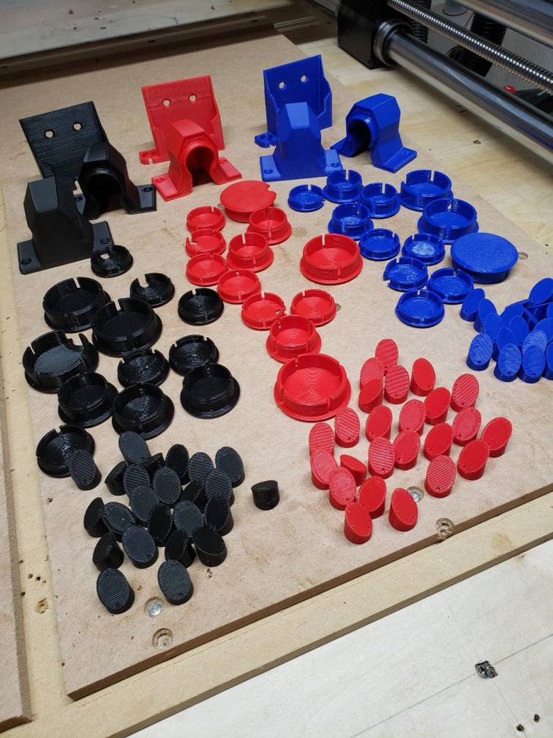 Full Set of Caps Screw Hole Plugs and Touch Probe Holder for Etsy