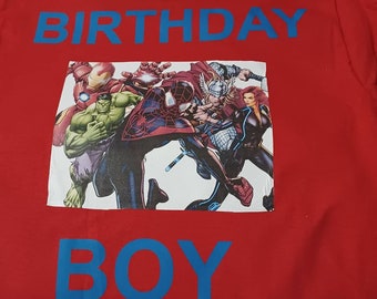 Custom birthday shirts/Party shirts/Birthday Crew/Birthday Squad/ Mom of/Sister of/Brother of/Dad of the birthday boy/girl