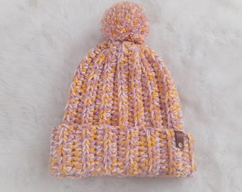 Candy Pom Pom Beanie #2