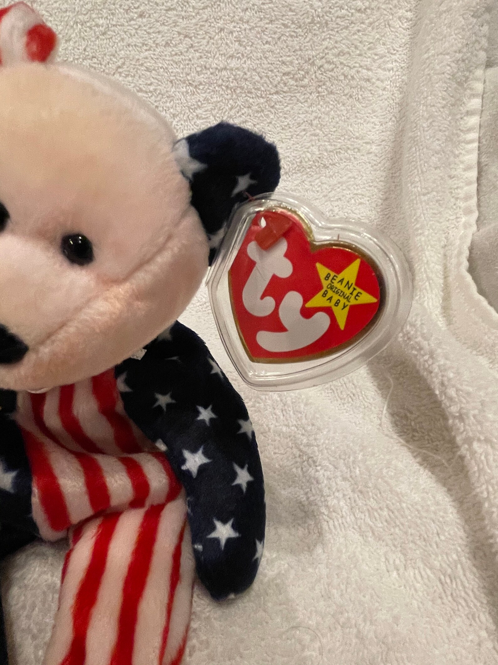 Ty Beanie Baby Spangle Rare Errors Etsy