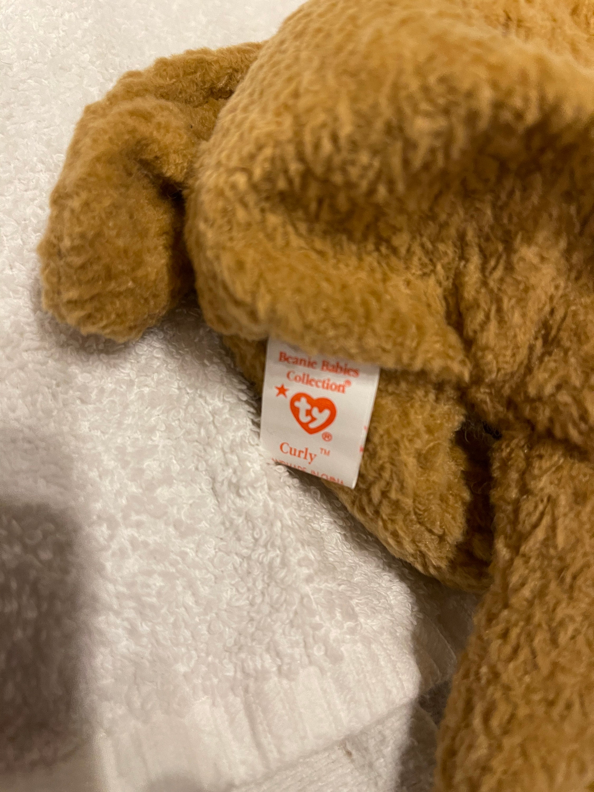 Ty Beanie Baby Curly RARE DATE Tag Errors - Etsy
