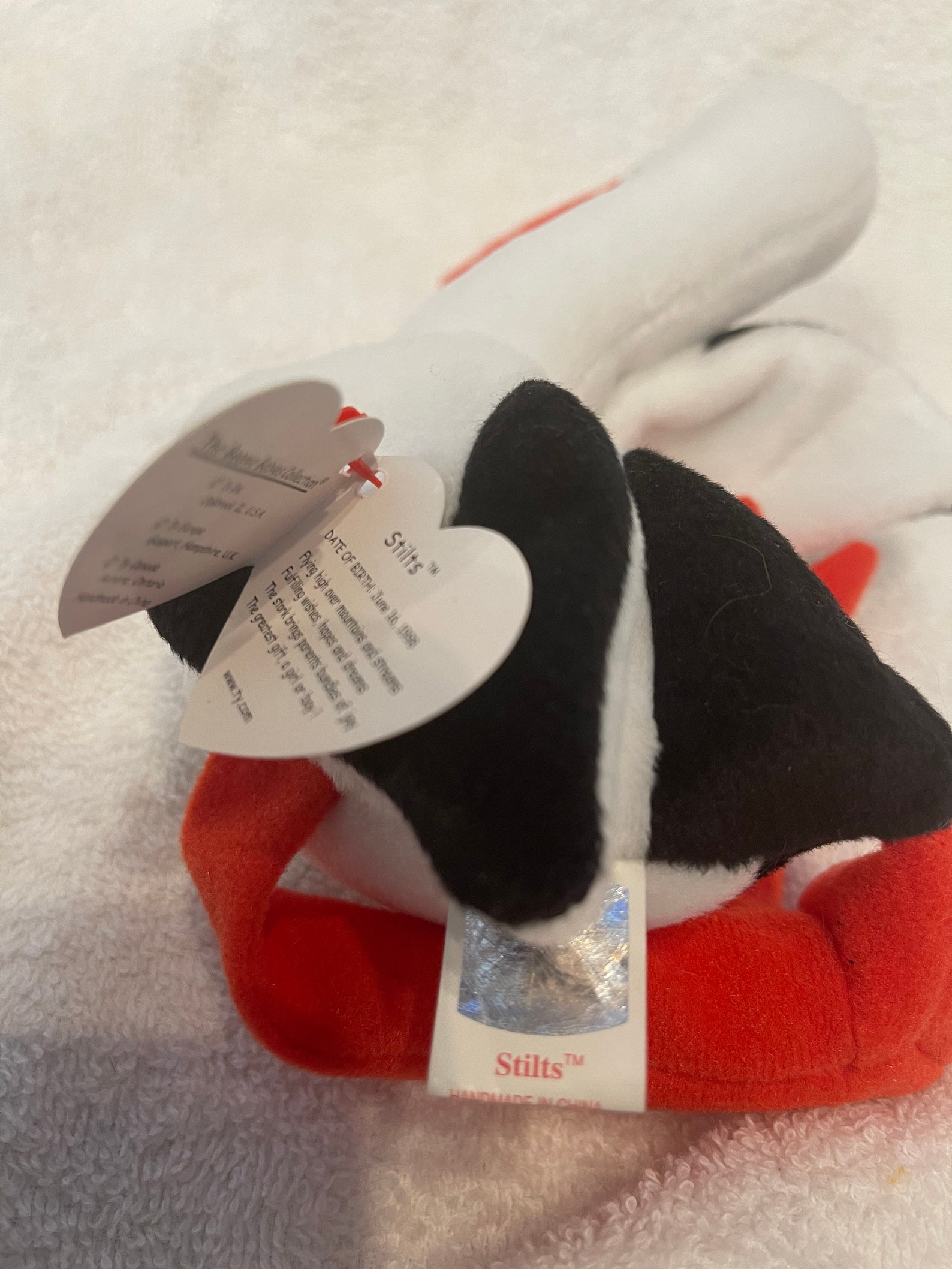 Ty Beanie Baby Stilts RARE Errors Etsy