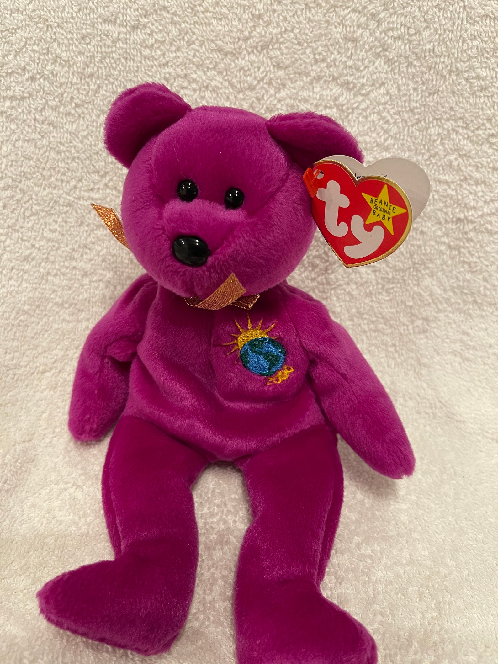 Ty millenium Beanie Baby Spelled Wrong With Tag & Date Errors RARE Etsy